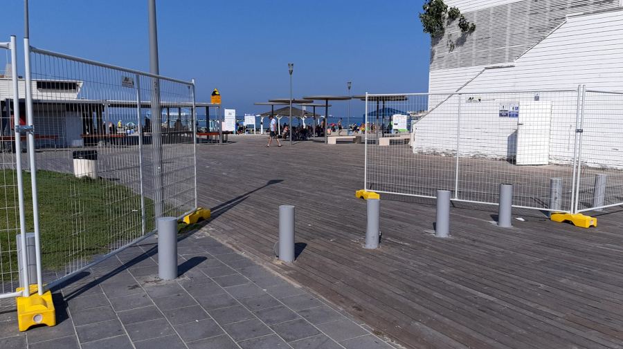 بلديه عكا تقرر الدخول الى الشواطئ فقط لمن معه شهادة تطعيم